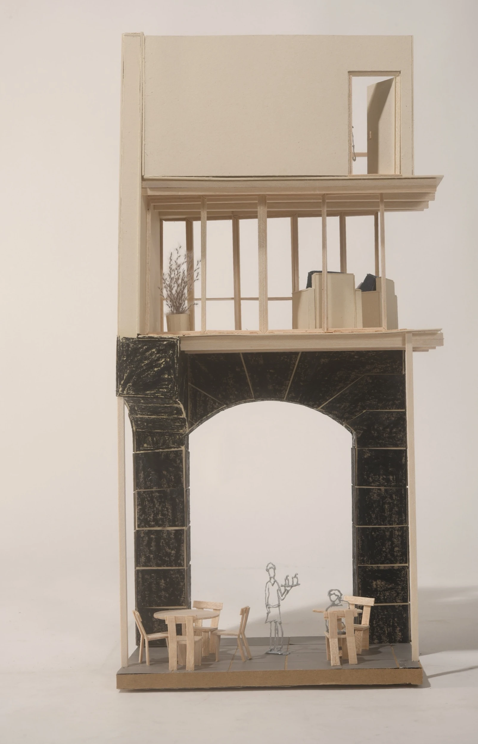 La Croisée — Maquette au 1:20