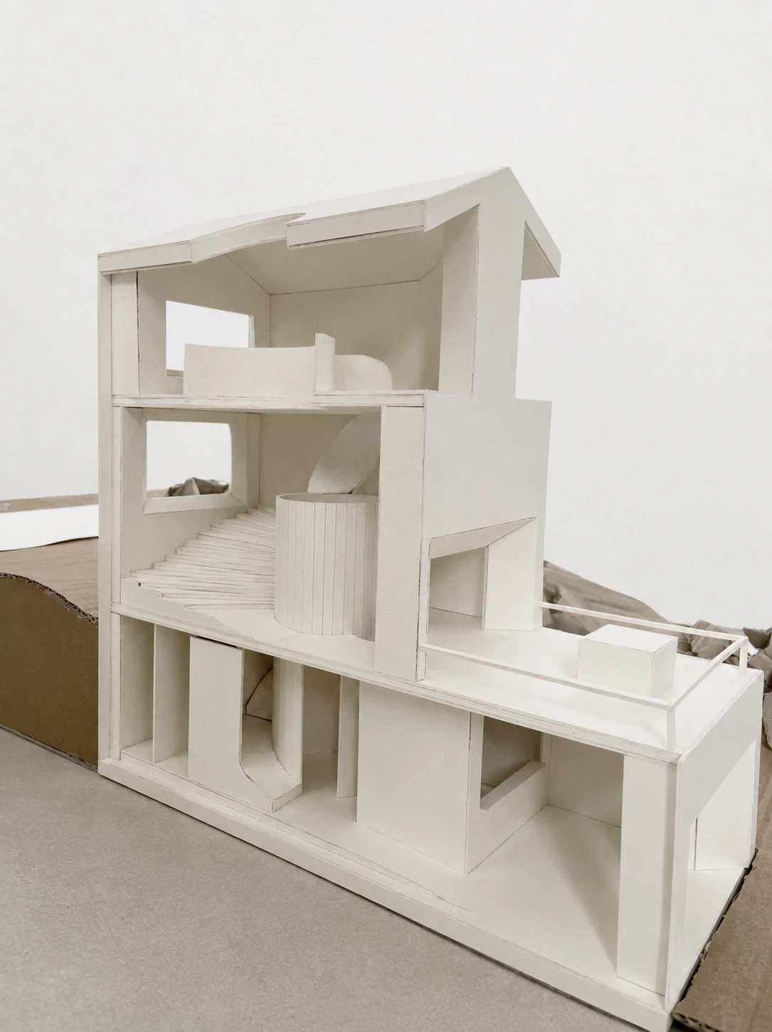 Musée dans la pente — vue de couverture